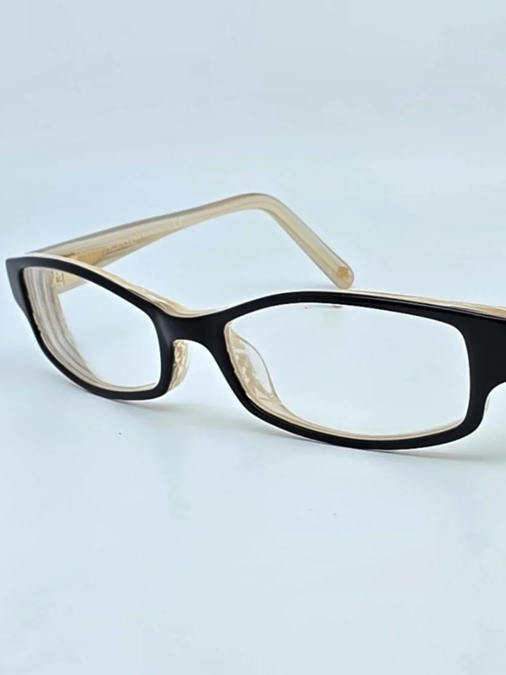 Banana Republic Allie JPZ Black on Horn Eyeglasses Frame w/ Flexhinge 47-16-130